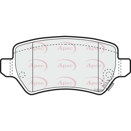 Brake pads set for vauxhall - set,