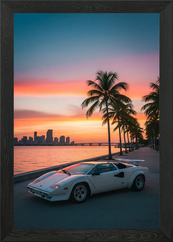 Lamborghini countach miami - lamborghini,