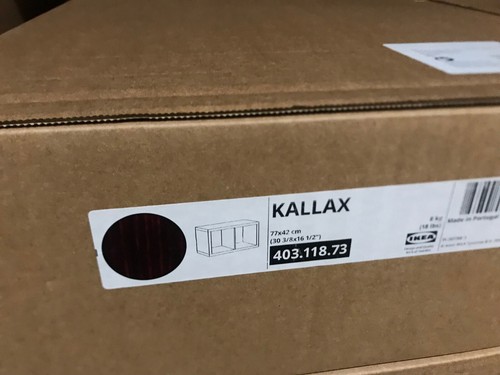Ikea kallax open cabinet shelf - open,