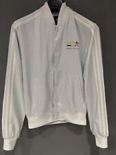 Adidas Pharrell Williams Men’s Track Top Jacket S Small White Poppers Firebird 