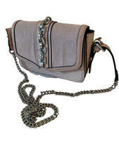 Topshop Nude Croc Effect &