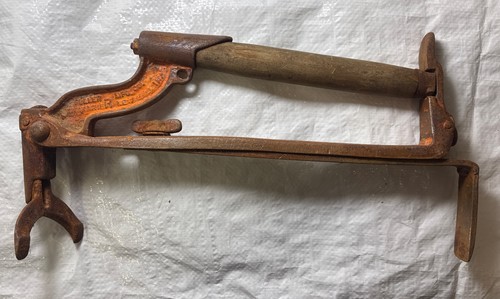 Vintage cast iron fuller - iron,