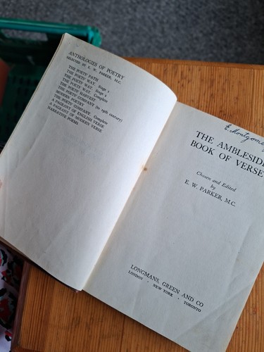 Vintage hardback the ambleside - hardback,