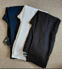Bnwt, 3 Pairs Size 14 Linen