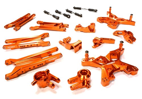 Orange billet machined - billet,