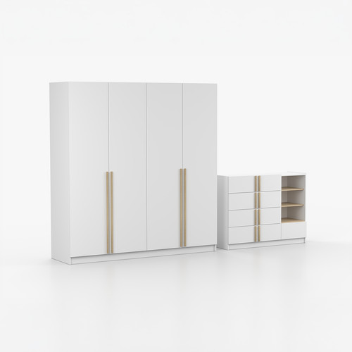 Hinged door wardrobe - hinged,