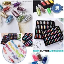 48 Bottles Nail Art Glitter