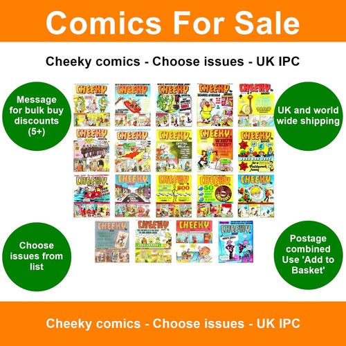 Cheeky comics choose issues - comics,
