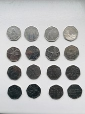 Rare 50P Coins Olympic Games & Other Mixed  Circulated Condition