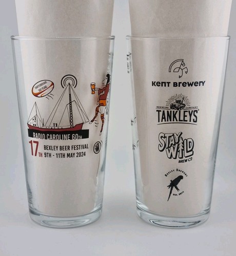 Camra pint glasses 17th - pint,