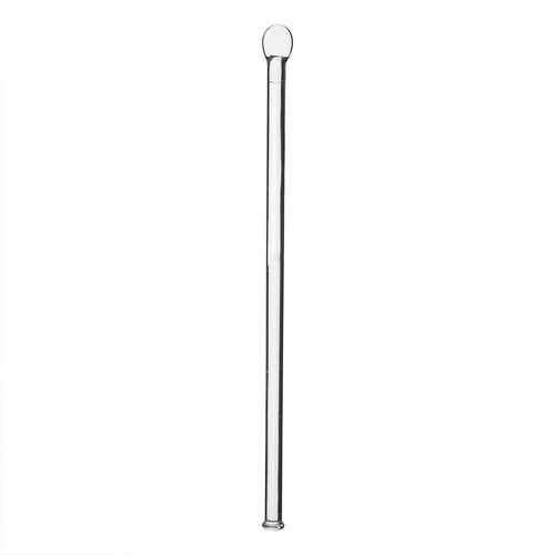 Glass stirring rod paddle - glass,