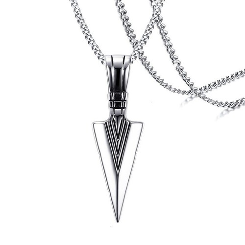 Viking arrowhead pendant - viking,