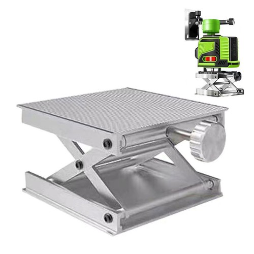 Lab jack lift table aluminium - lab,