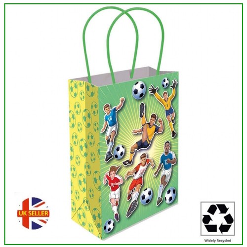 Football player gift bags - football,