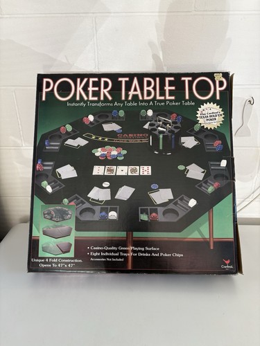 Cardinal poker table - poker, top