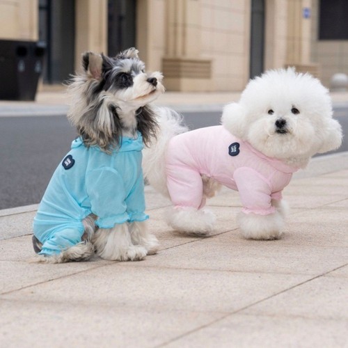 Soft dog pajamas hooded - pajamas,