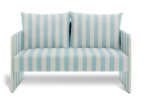 Argos blue white striped - blue, &