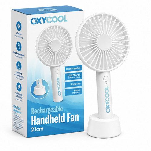 Oxycool rechargeable handheld - oxycool,
