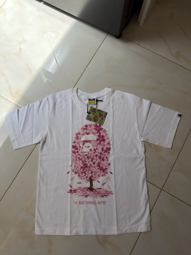 Bape sakura white - white, cherry