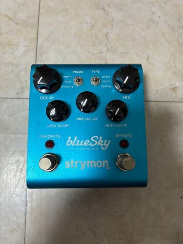Strymon bluesky reverb pedal - strymon,