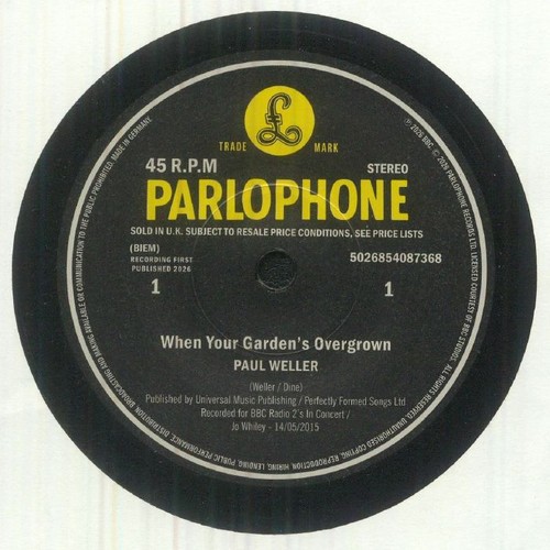 When your garden overgrown - when,