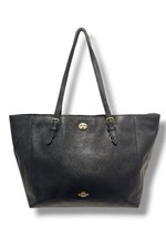Coach Black Genuine Leather
