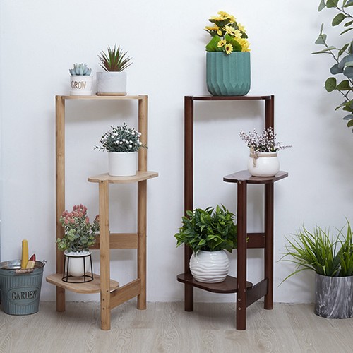 Tier bamboo plant stand - 3,