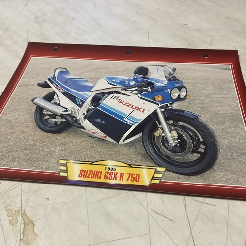 Suzuki gsx 750 1985 - suzuki, gsx-r