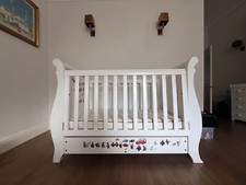 Boori Sleigh 3-in-1 Convertible Cot Bed - USED IN VERY GOOD CONDITION
