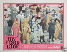 AUDREY HEPBURN Signed Lobby