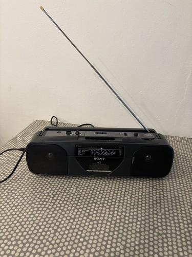 Sony boombox radio - sony, cassette