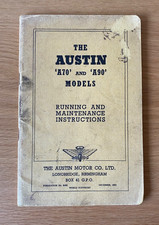 Austin A70 & A90 Running and