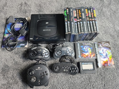 Sega saturn console and - and, 13