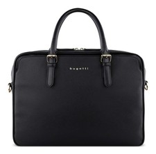 bugatti business bag Ella Business Bag Black Saffiano