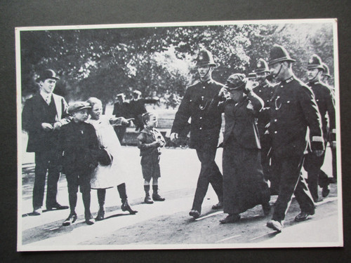 Art postcard suffragette - postcard,