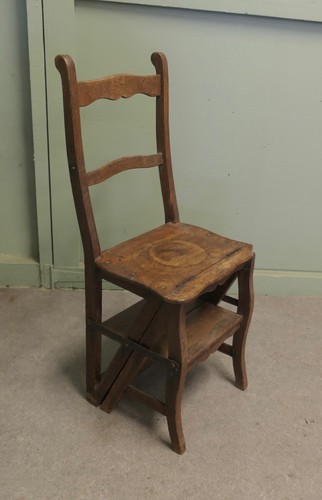 French metamorphic step chair - french,