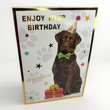 Dog Themed Birthday card -