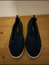 Primark Navy Blue Slip On