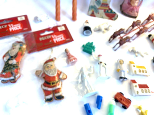 Vintage christmas decorations - vintage,