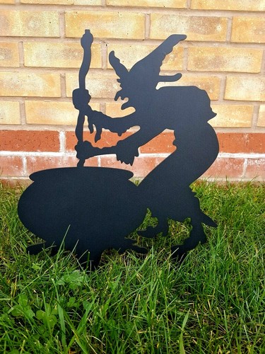 Witch garden ornament - garden,