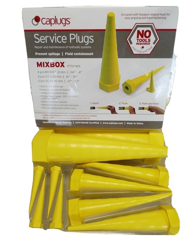 Hydraulic rubber service plugs - rubber,