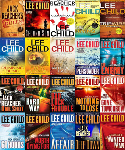 Jack reacher audio books - 29,