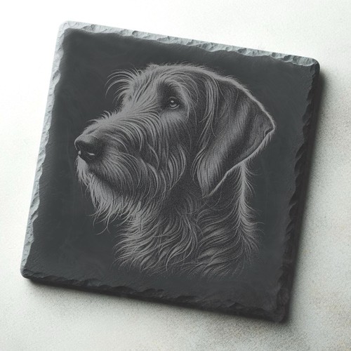 Scottish deerhound dog - scottish,