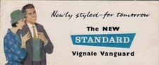 Standard Vanguard Vignale Saloon 1959-60 UK Market Small Format Brochure FAIR