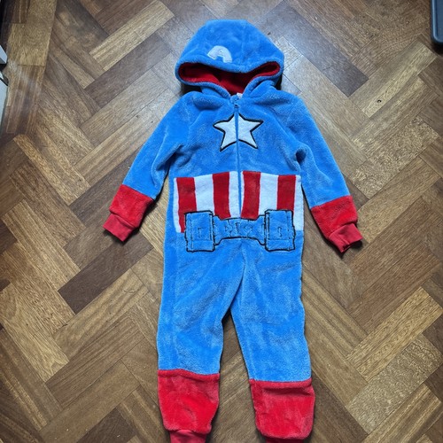 Captain america sleepsuit age - captain,