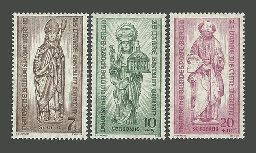 Germany berlin stamps 1955 - germany,