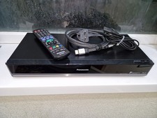 Panasonic DMR-PWT550EB Smart 3D 4K Upscaling Blu-ray DVD Player Recorder.