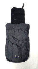 Silver cross black - cross, footmuff