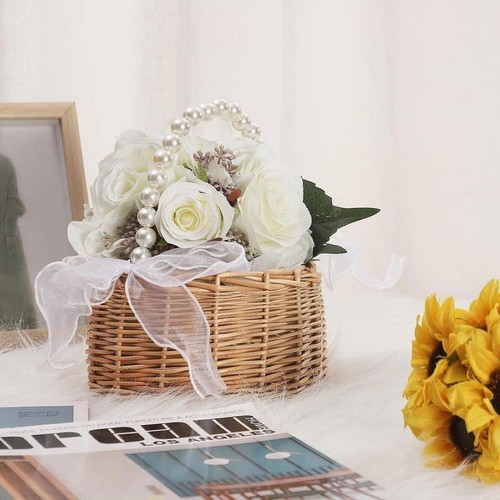 Flower girl basket wedding - flower,