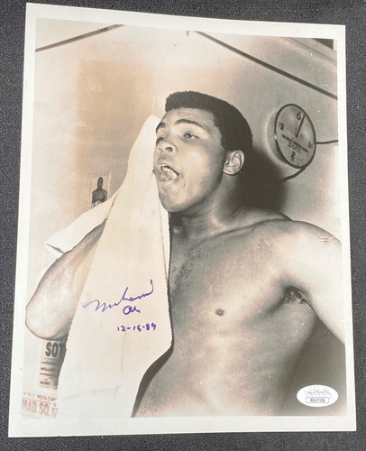 Muhammed ali 8x10 jsa photo - muhammed,